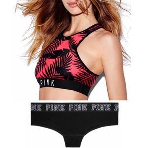 Vs Pink Sports Bra & Panty Set